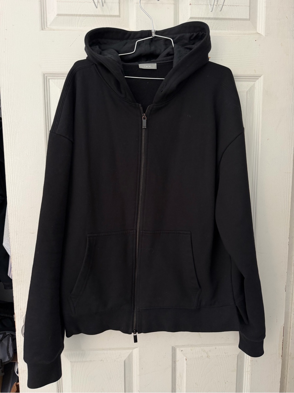 DIOR 2022SS OBLIQUE INSIDE SILK ZIP UP HOODIE Size XL Men  (293J650A0531)